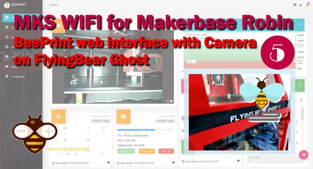Beeprint Web Interface for Flyingbear Ghost